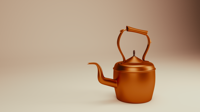 old teapod 3Dモデル .c4d .max .obj .3ds .fbx .stl .blend 