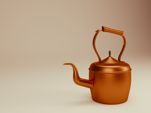 old teapod 3D-Modell