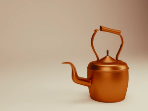 alte Teekanne 3D Modell