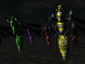 bug assault series 3D Model