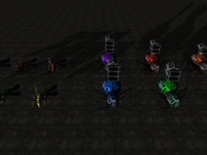 bug assault series 3D Модель