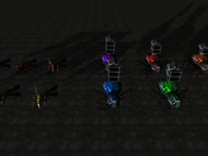 bug assault series 3D Model