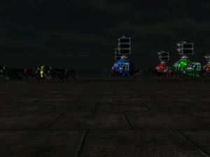 bug assault series 3D Model