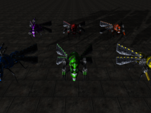 bug assault series 3D Модель