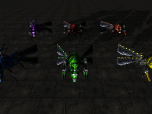 bug assault series 3D Model