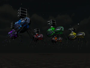 bug assault series 3D Model