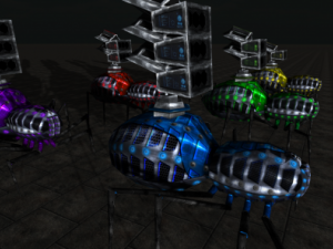 bug assault series 3D Модель