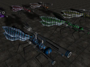 bug assault series 3D Model