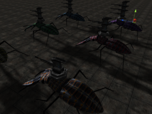 bug assault series 3D Модель