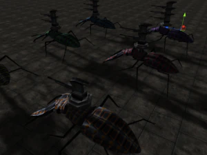 bug assault series 3D Model