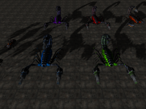 bug assault series 3D Модель