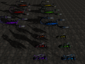 bug assault series 3D Модель
