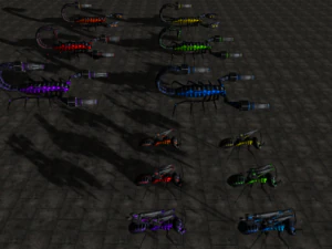 bug assault series 3D Model