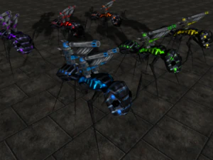 bug assault series 3D Model