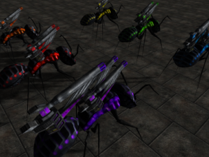 bug assault series 3D Модель