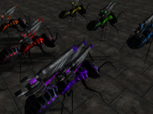 bug assault series 3D Model