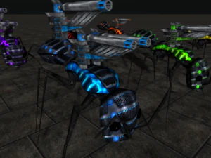 bug assault series 3D Model