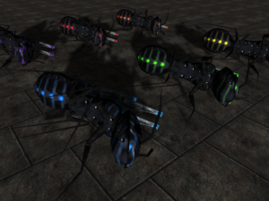 bug assault series 3D Модель