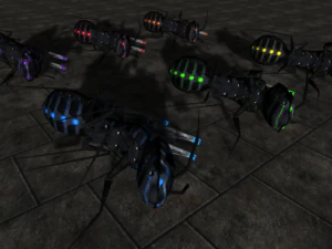 bug assault series 3D Model