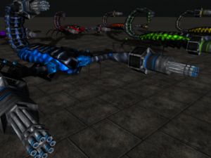 bug assault series 3D Модель