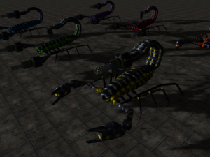 bug assault series 3D Модель