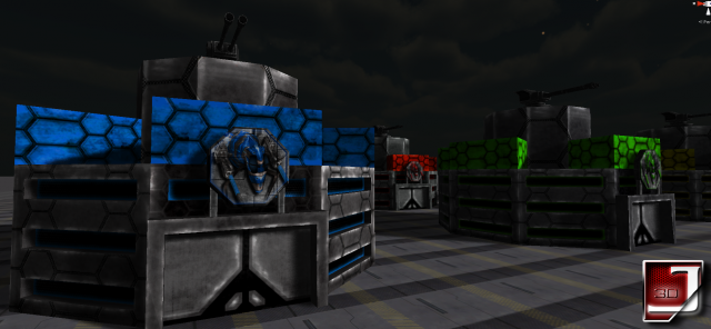 bug assault buildings 3D 모델 .c4d .max .obj .3ds .fbx .stl .blend 