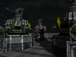 bug assault buildings 3D 모델