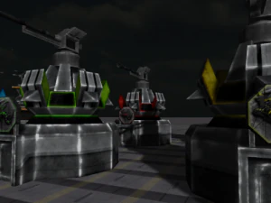 bug assault buildings 3D Model