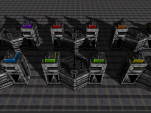 bug assault buildings 3D 모델