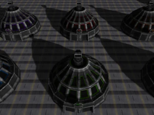 bug assault buildings 3D Model