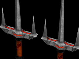 fire melee collection 3D Model