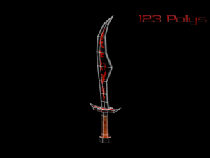 fire melee collection 3D-Modell
