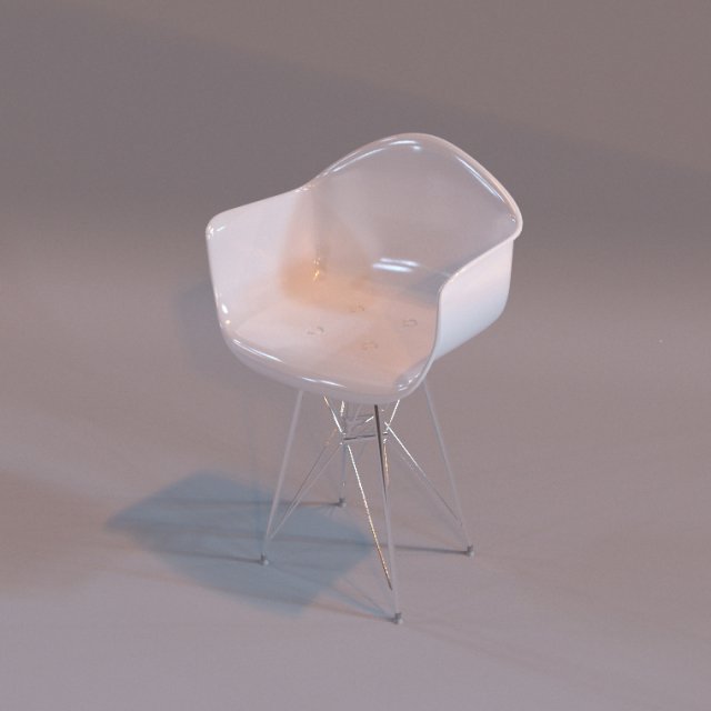 chair 3D Model .c4d .max .obj .3ds .fbx .stl .blend