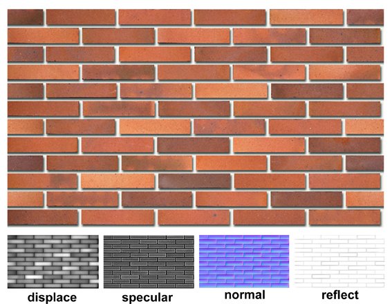 decorative brick 03 CG Dokuları .c4d .max .obj .3ds .fbx .stl .blend 