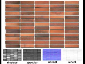 decorative brick 03m CG Dokuları