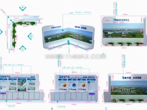exhibition area Model 3D