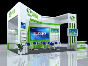 exhibition area 56x93dmax200925224 3D Model