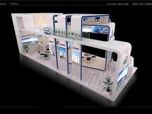 exhibition area 5x123dmax200919425 3D Model