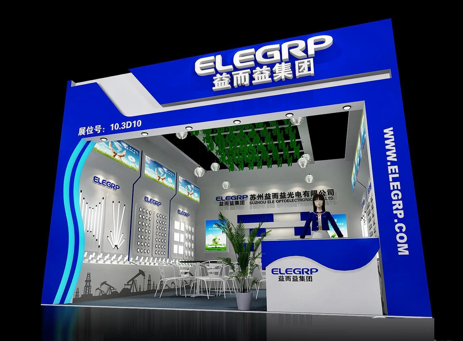 exhibition area 6x63dmax200921482 3D Model .c4d .max .obj .3ds .fbx .stl .blend 