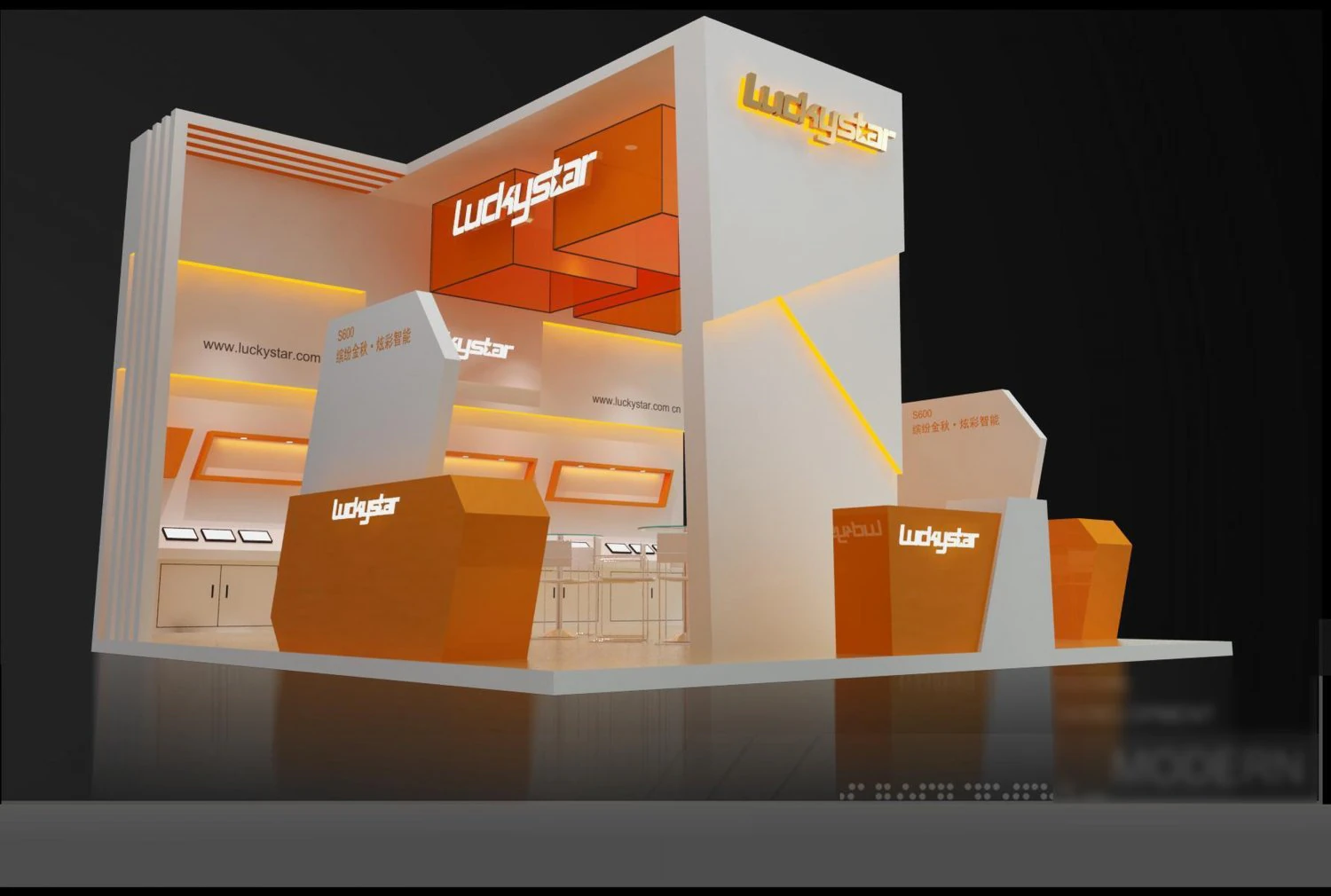 exhibition area 6x63dmax200925531 3D Model .c4d .max .obj .3ds .fbx .stl .blend 