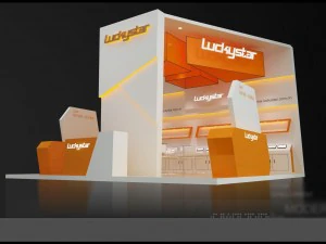 exhibition area 6x63dmax200925531 3D Model
