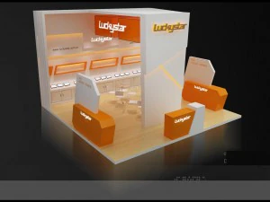 exhibition area 6x63dmax200925531 3D Model