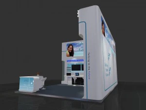 exhibition area 6x93dmax200923794 3D Model