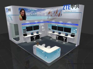 exhibition area 6x93dmax200923794 3D Model
