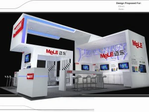 exhibition area 6x93dmax200924316 3D Model