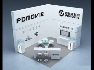 exhibition area 5x63dmax201224092 3D Model