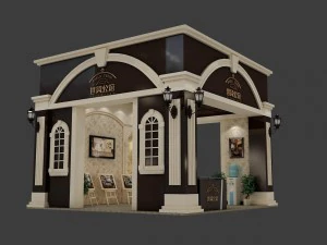 exhibition area 6x63dmax8011705 3D Model