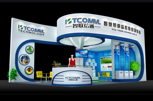 exhibition area 6x93dmax201119437 3Dモデル .c4d .max .obj .3ds .fbx .stl .blend 