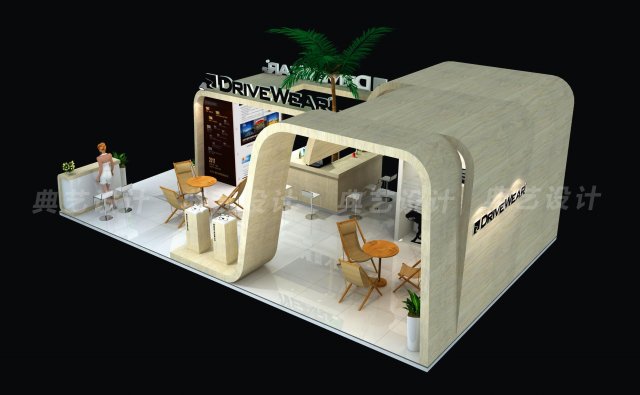 exhibition area 6x103dmax201019491 3D Model .c4d .max .obj .3ds .fbx .stl .blend