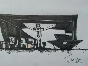 exhibition area 8x153dmax200919914 3D Model